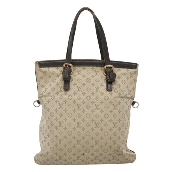 LOUIS VUITTON Monogram Mini Françoise 2Way Tote Bag Khaki M92209 Auth 116567 - Picture 3 of 15